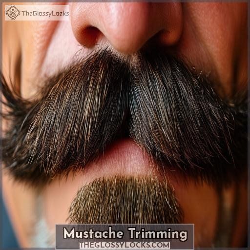 Mustache Trimming