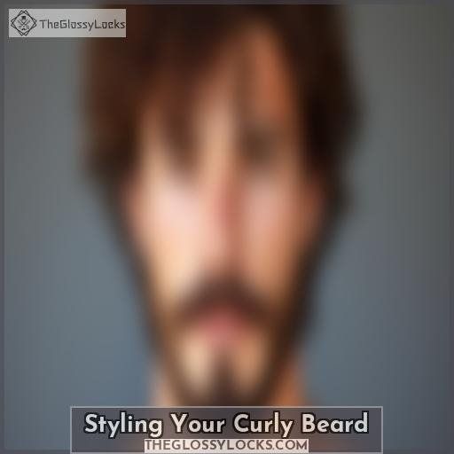 Styling Your Curly Beard