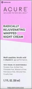 Acure Rejuvenating Whipped Night Facial