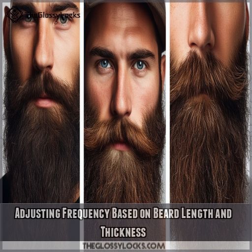 Adjusting Frequency Based on Beard Length and Thickness