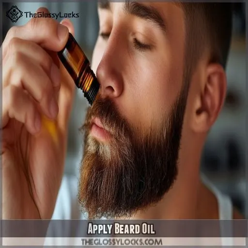 Apply Beard Oil