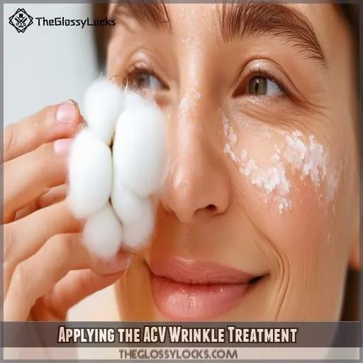 Applying the ACV Wrinkle Treatment