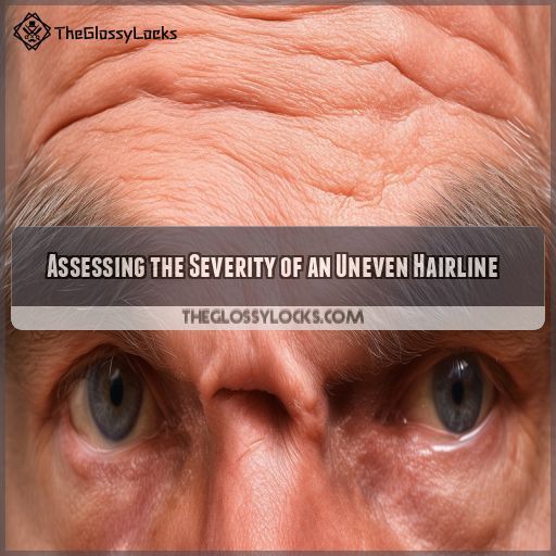 Assessing the Severity of an Uneven Hairline