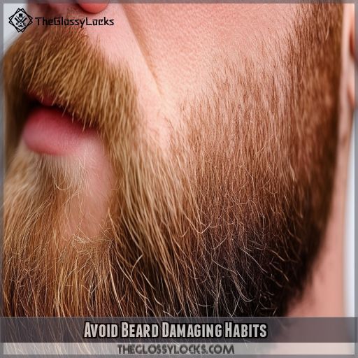 Avoid Beard Damaging Habits