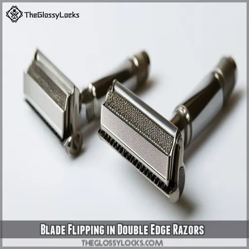 Blade Flipping in Double Edge Razors