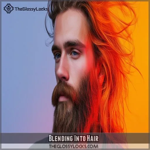 Blending Into Hair