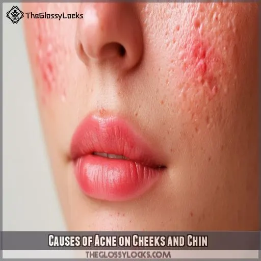 Causes of Acne on Cheeks and Chin