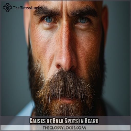 Causes of Bald Spots in Beard