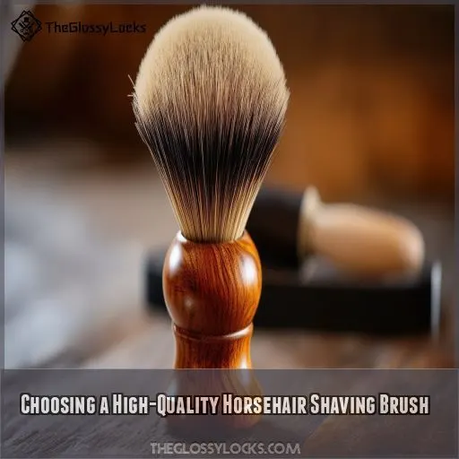 Choosing a High-Quality Horsehair Shaving Brush