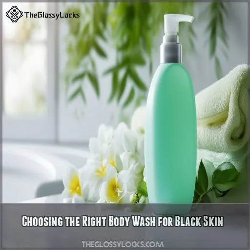 Choosing the Right Body Wash for Black Skin