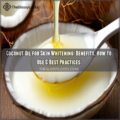 coconut oil for skin whitening