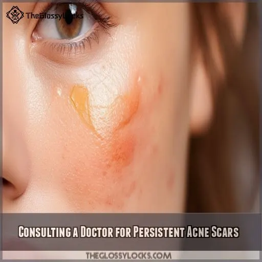 Consulting a Doctor for Persistent Acne Scars