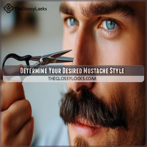 Determine Your Desired Mustache Style