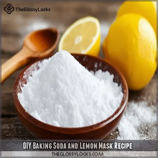 DIY Baking Soda and Lemon Mask Recipe