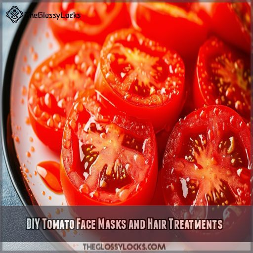 DIY Tomato Face Masks and Hair Treatments