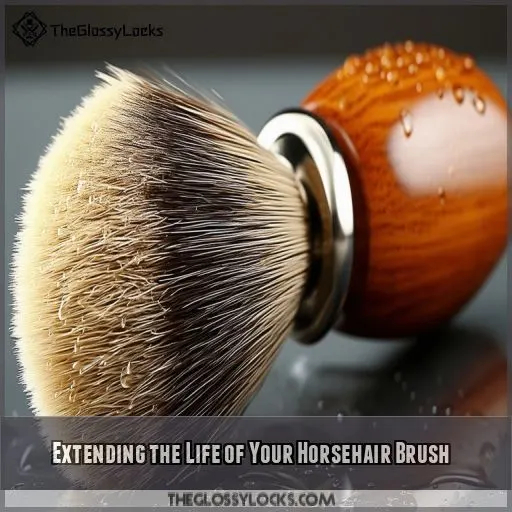 Extending the Life of Your Horsehair Brush