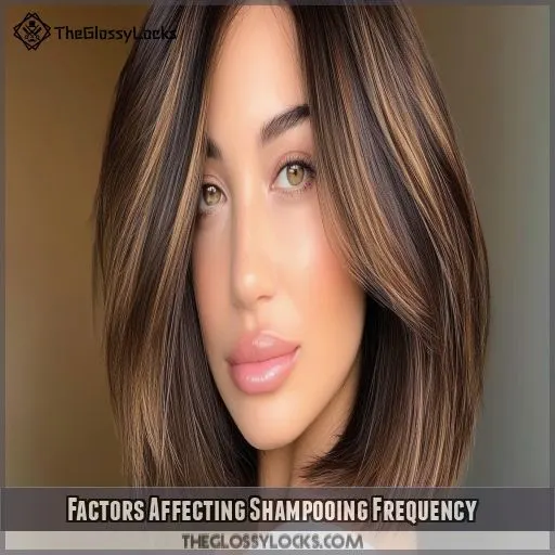 Factors Affecting Shampooing Frequency