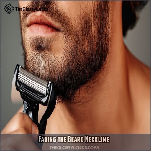 Fading the Beard Neckline
