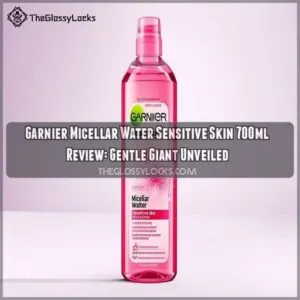 garnier micellar water sensitive skin 700ml review