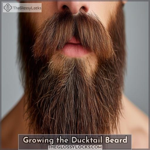 Growing the Ducktail Beard