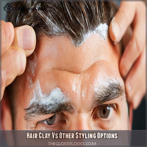 Hair Clay Vs Other Styling Options