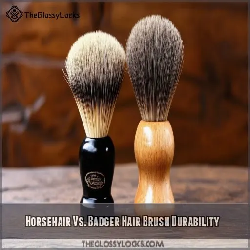 Horsehair Vs. Badger Hair Brush Durability