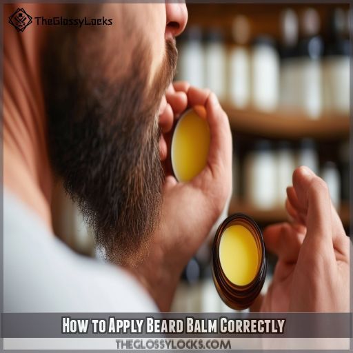 How to Apply Beard Balm Correctly