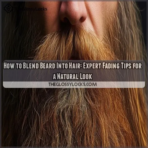 how to blend beard into hair