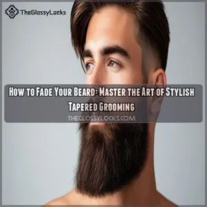 how to fade your beard