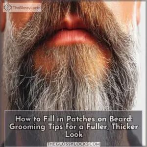 how to fill in patches on beard