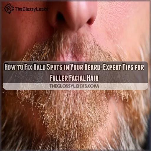 how to fix bald spots in your beard