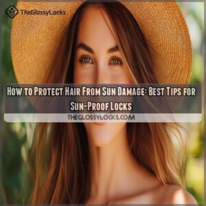 how to protect hair from sun damage