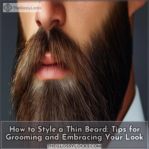 how to style a thin beard