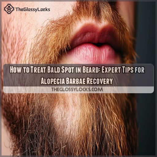 how to treat bald spot in beard