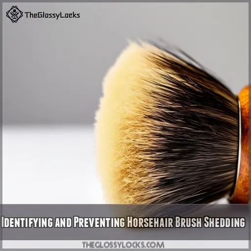 Identifying and Preventing Horsehair Brush Shedding