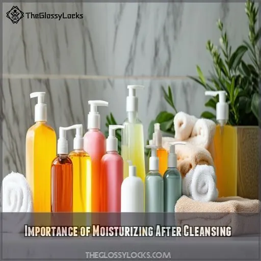 Importance of Moisturizing After Cleansing