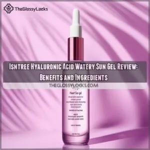 isntree hyaluronic acid watery sun gel review