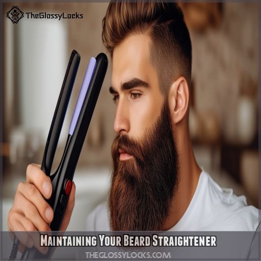 Maintaining Your Beard Straightener