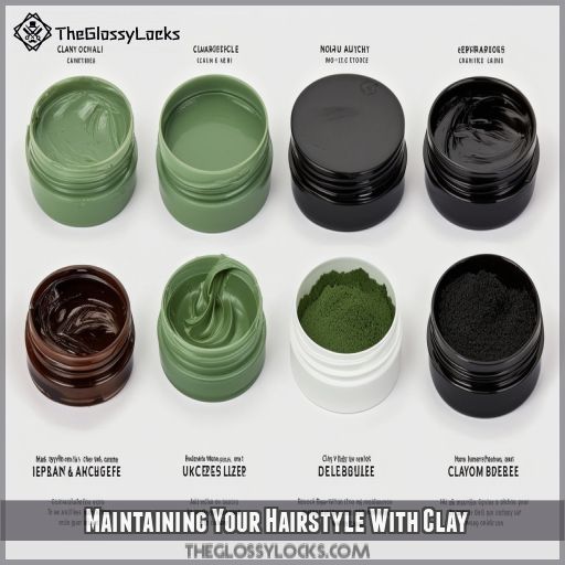 Maintaining Your Hairstyle With Clay