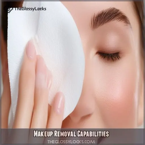 Makeup Removal Capabilities