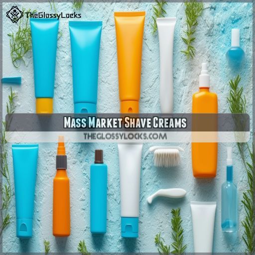 Mass Market Shave Creams