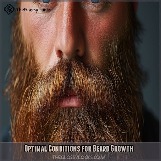 Optimal Conditions for Beard Growth