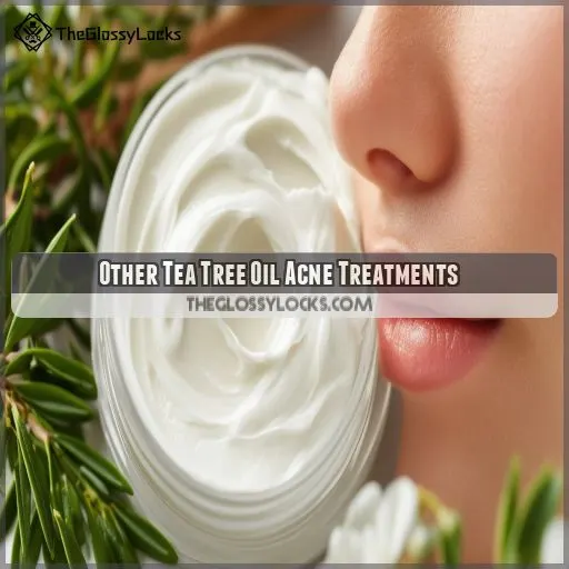 Other Tea Tree Oil Acne Treatments