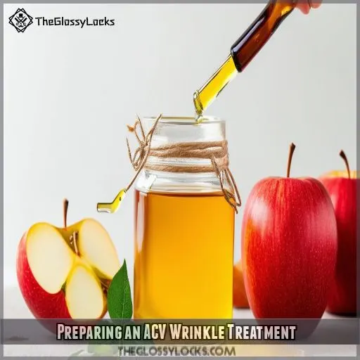 Preparing an ACV Wrinkle Treatment