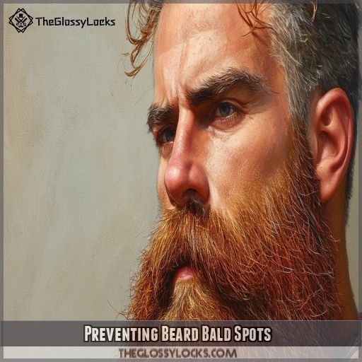 Preventing Beard Bald Spots