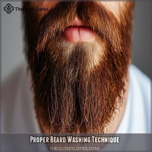 Proper Beard Washing Technique