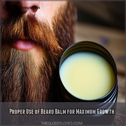 Proper Use of Beard Balm for Maximum Growth