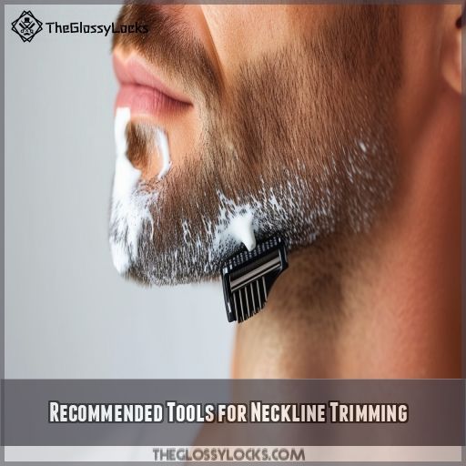 Recommended Tools for Neckline Trimming