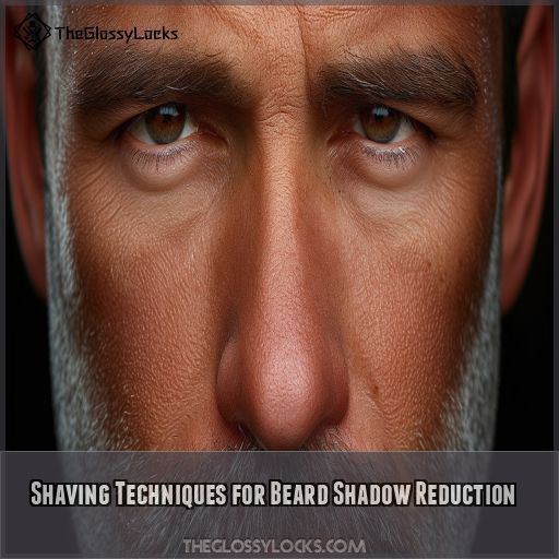 Shaving Techniques for Beard Shadow Reduction