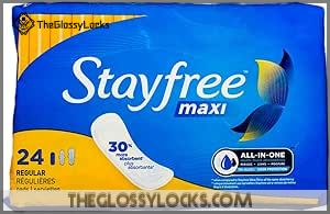 Stayfree Reg Maxi Pad 24c